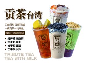 奉玉贡茶包装展开图