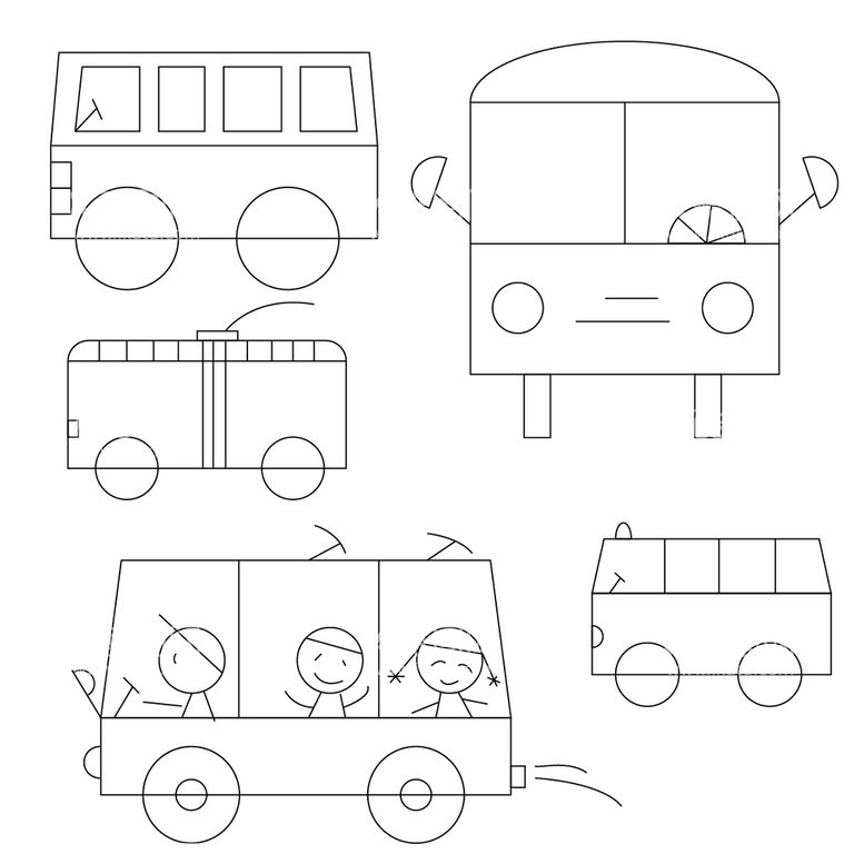 编号：78337801171949478246【酷图网】源文件下载-公交车