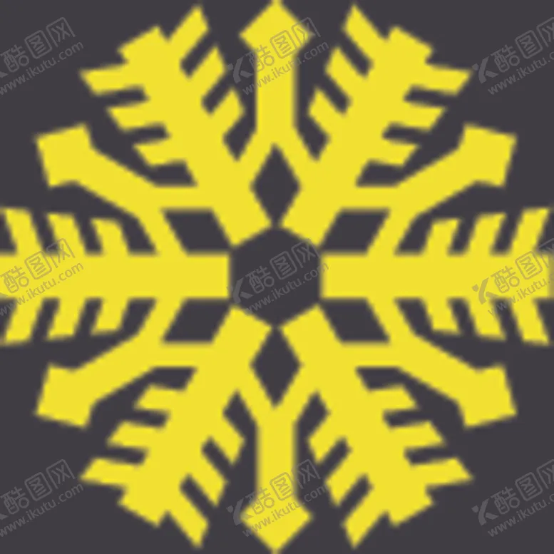 编号：88289007010927537327【酷图网】源文件下载-黄色雪花