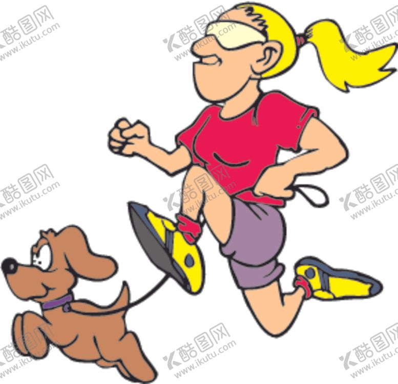 编号：62731809210847448783【酷图网】源文件下载-跑步遛狗