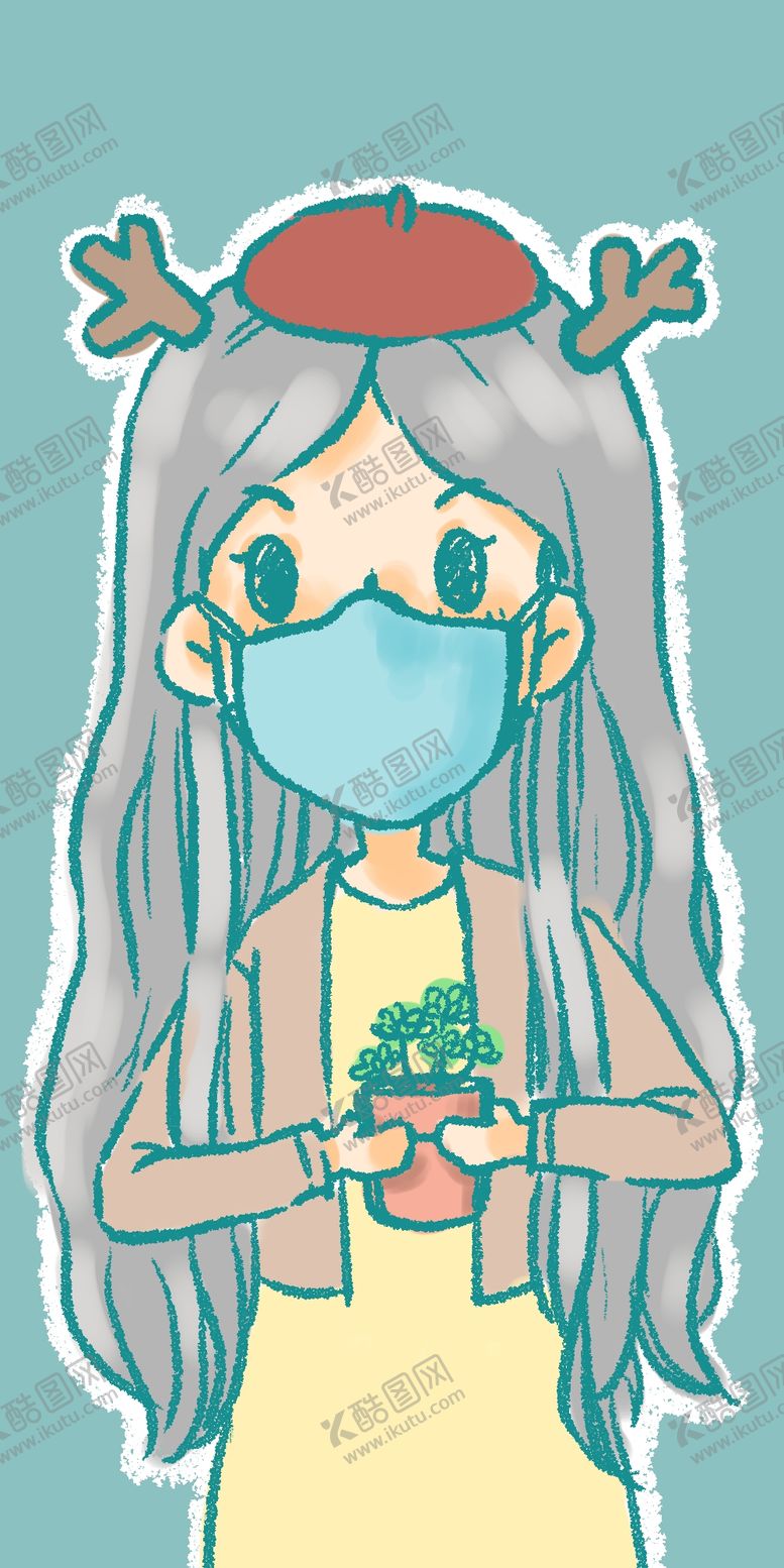 编号：91831910260438434475【酷图网】源文件下载-卡通女孩