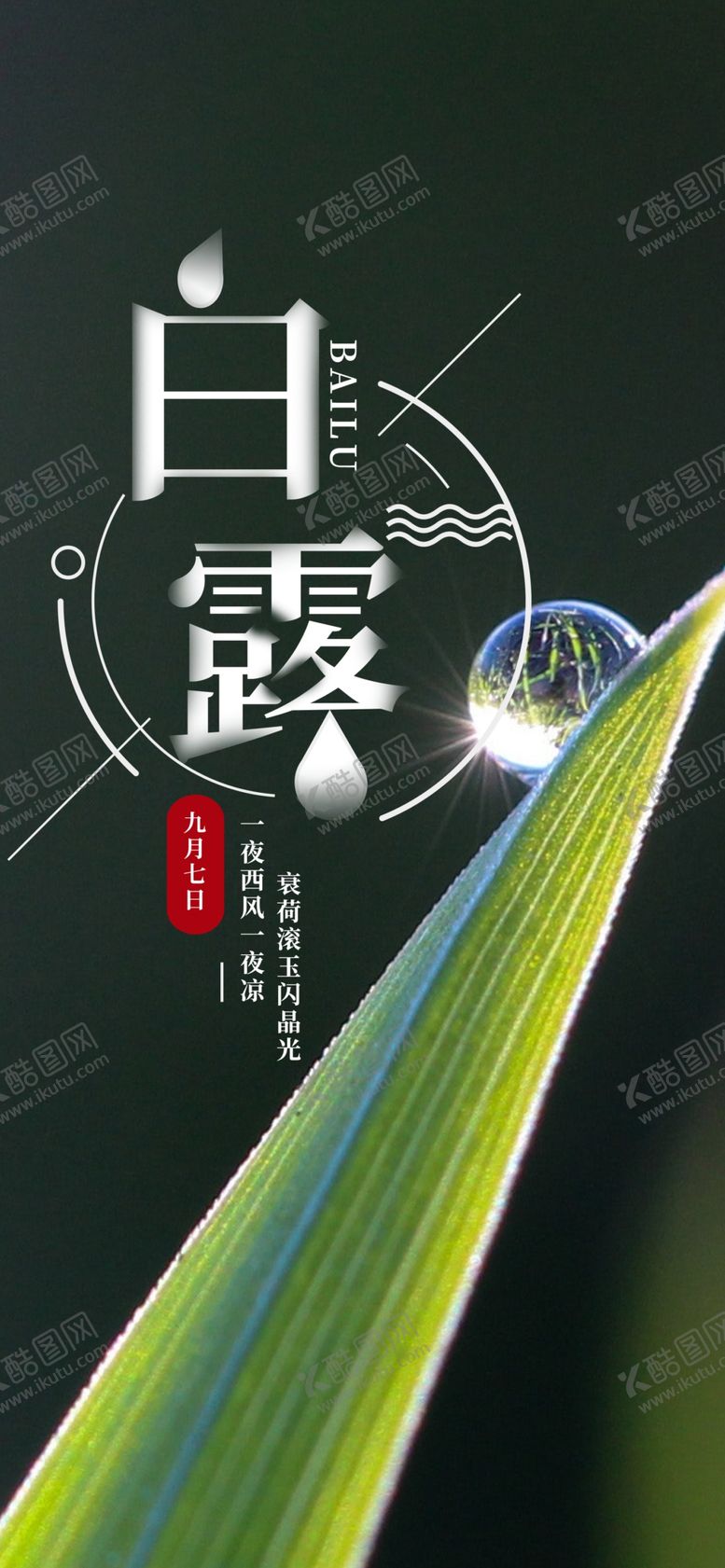 编号：85504409182022193872【酷图网】源文件下载-白露