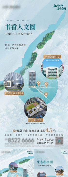 地产配套价值点系列海报