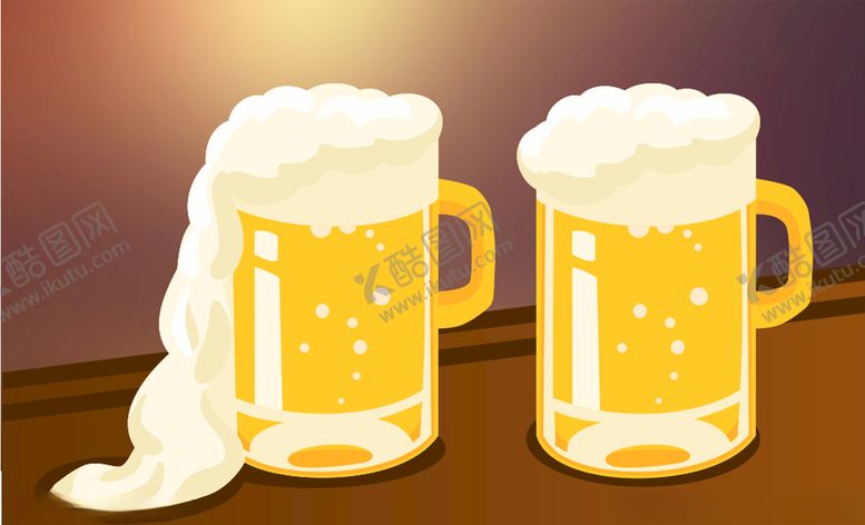编号：21007206170026478658【酷图网】源文件下载-啤酒杯