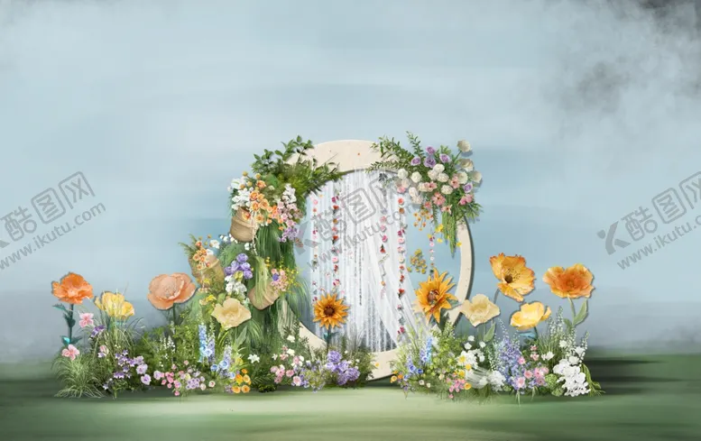 编号：96210704171345365741【酷图网】源文件下载-草坪婚礼