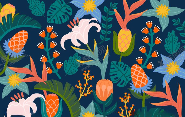 编号：28139310102235077821【酷图网】源文件下载-植物背景