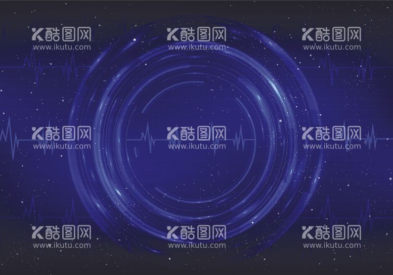 编号：14475103171234461612【酷图网】源文件下载-科技星空背景