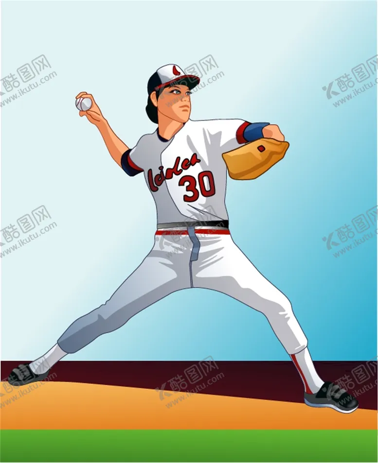 编号：81988210181655446102【酷图网】源文件下载-卡通棒球