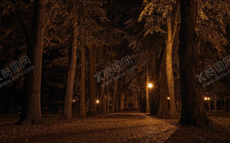 编号：59800909231928452338【酷图网】源文件下载-夜晚街道