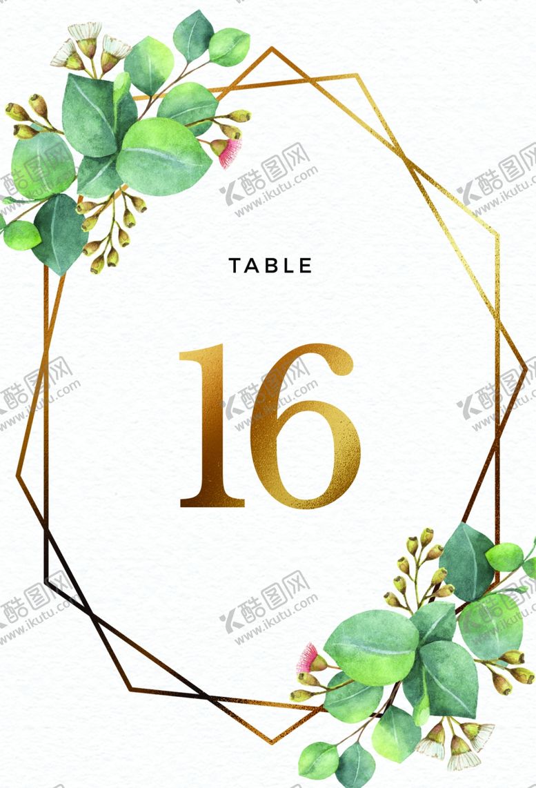 编号：37858707131537392296【酷图网】源文件下载-小清新水彩邀请函设计