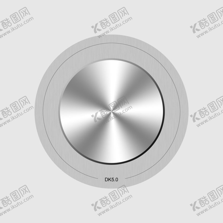 编号：32874010290444041988【酷图网】源文件下载-高清不锈钢按钮效果图
