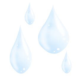 蓝色水滴