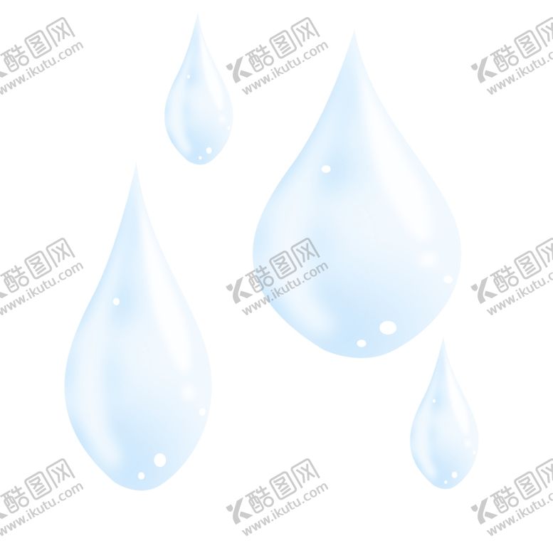 编号：12249510202334503128【酷图网】源文件下载-蓝色水滴