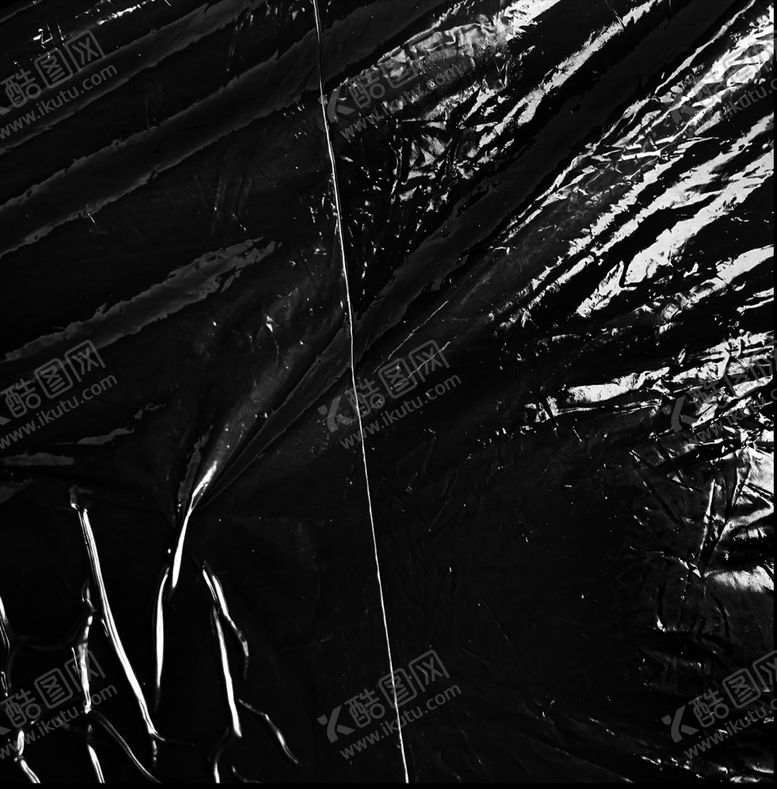 编号：49165009291114343200【酷图网】源文件下载-透明薄膜塑料叠层纹理皱