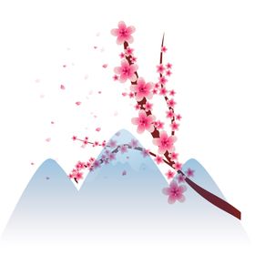 梅花桃花PNG