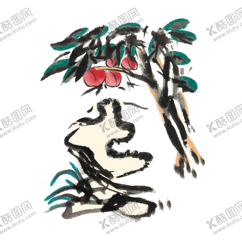 编号：21863306252012088748【酷图网】源文件下载-水墨插画素材
