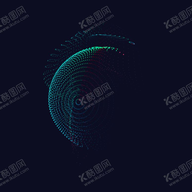 编号：98531409261301385681【酷图网】源文件下载-科技粒子