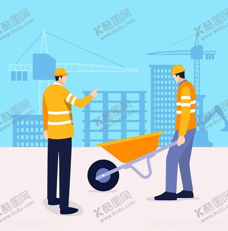 编号：63098102070945179338【酷图网】源文件下载-工人插画