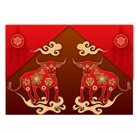 牛年剪纸