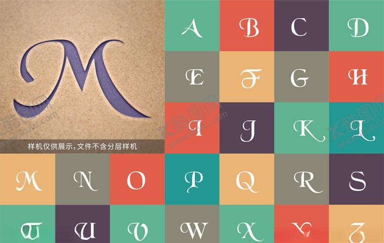 编号：10771505161715197596【酷图网】源文件下载-字母艺术字体