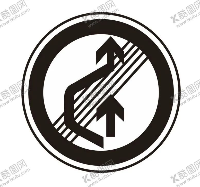 编号：21539401250636344150【酷图网】源文件下载-矢量解除禁止超车交通安全导视牌