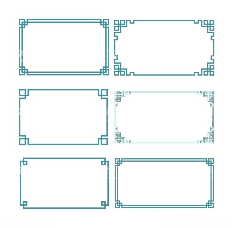 编号：15552512130502311305【酷图网】源文件下载-古典边框