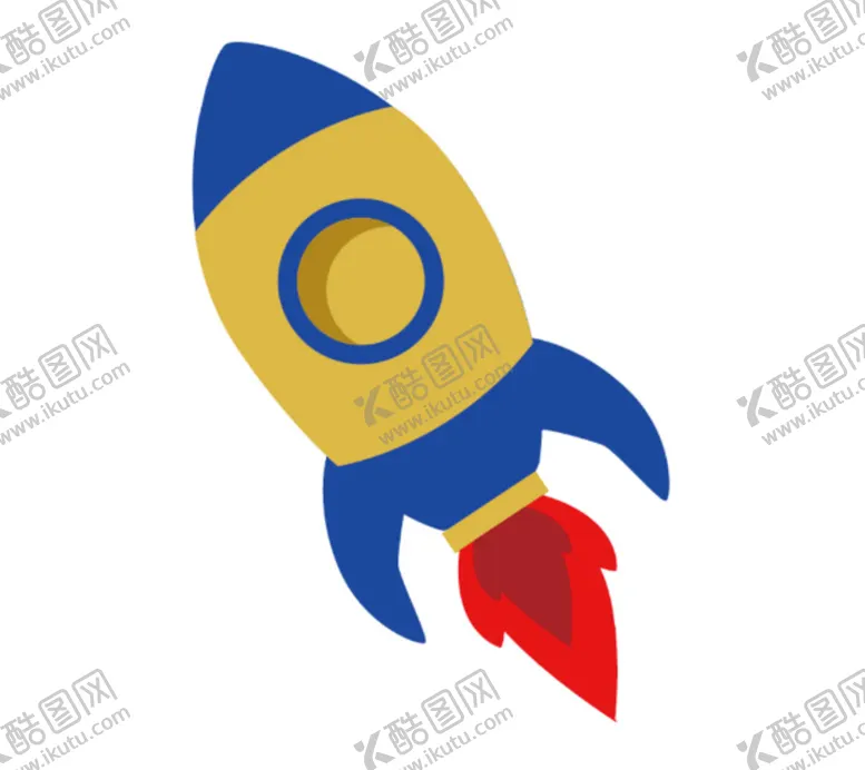 编号：80471309200200232956【酷图网】源文件下载-卡通火箭