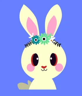 卡通兔子