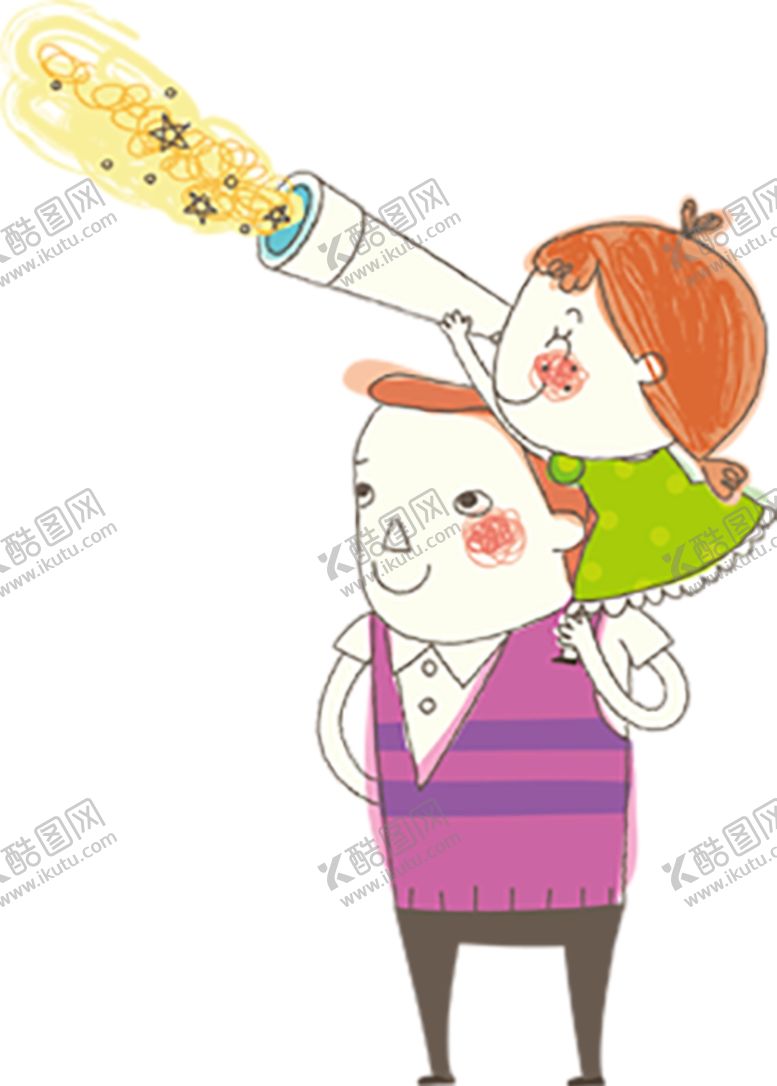 编号：94421010300551384820【酷图网】源文件下载-父亲节插画