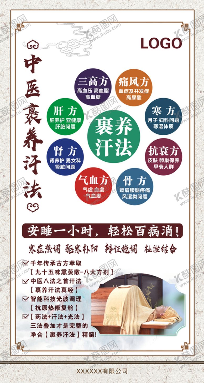 编号：58978302110251264115【酷图网】源文件下载-中医裹养汗法