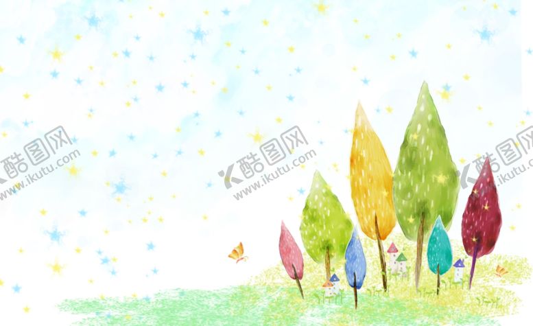 编号：22819407140206127197【酷图网】源文件下载-儿童卡通背景图片手绘图片