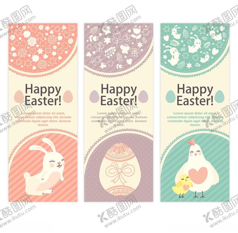 编号：57501111172100599661【酷图网】源文件下载-可爱兔子贺卡设计