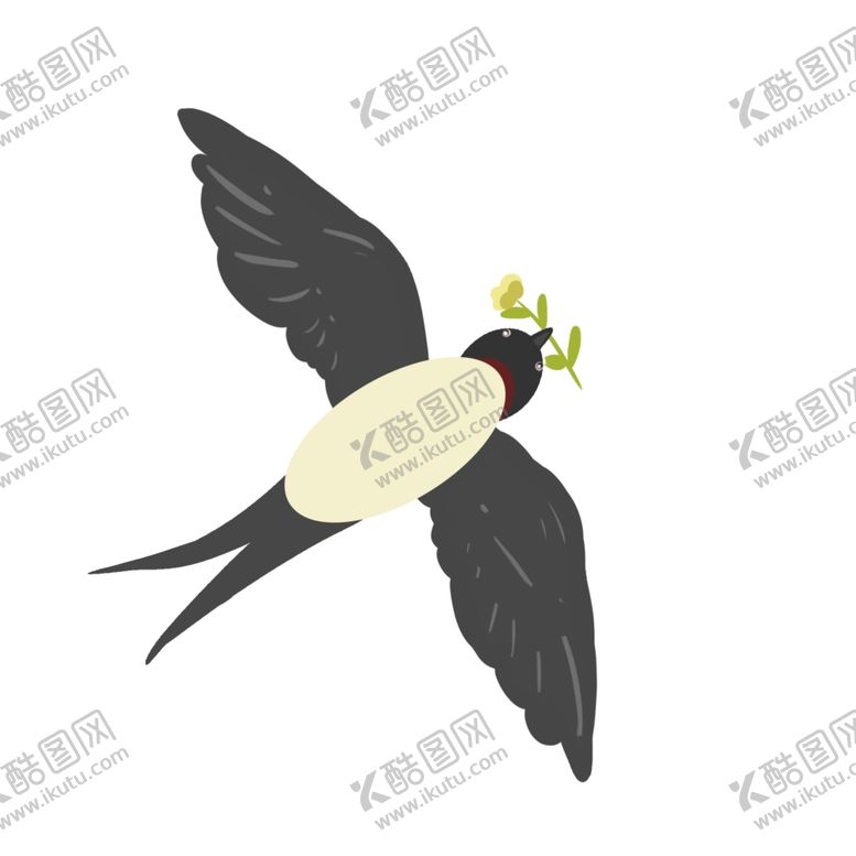 编号：86231409171431529938【酷图网】源文件下载-燕子插画