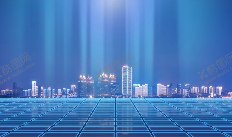 编号：68773709141631034723【酷图网】源文件下载-城市线条光线科技未来企业背景