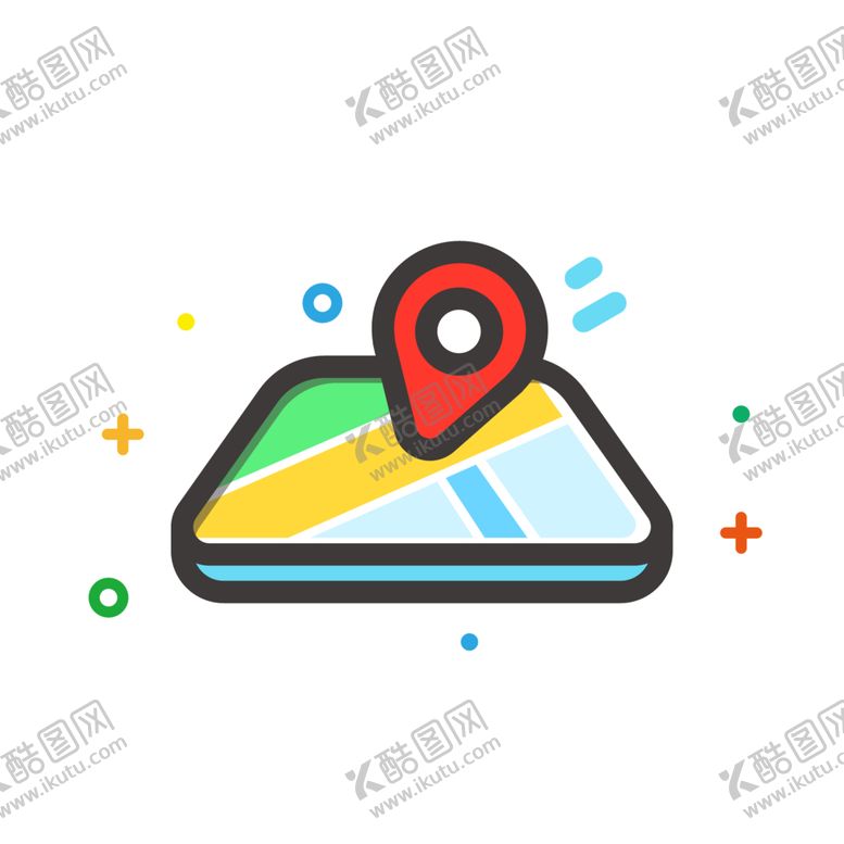 编号：24844510220658258058【酷图网】源文件下载-潮流色彩图标标志图形装饰素材