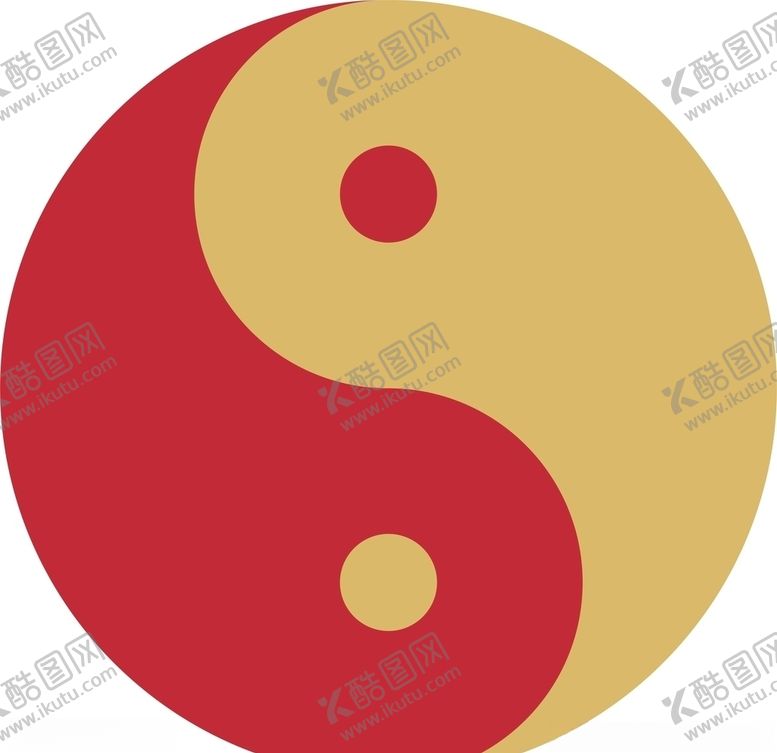 编号：78701309170553103600【酷图网】源文件下载-红金太极