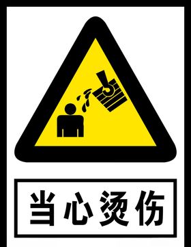 当心烫伤