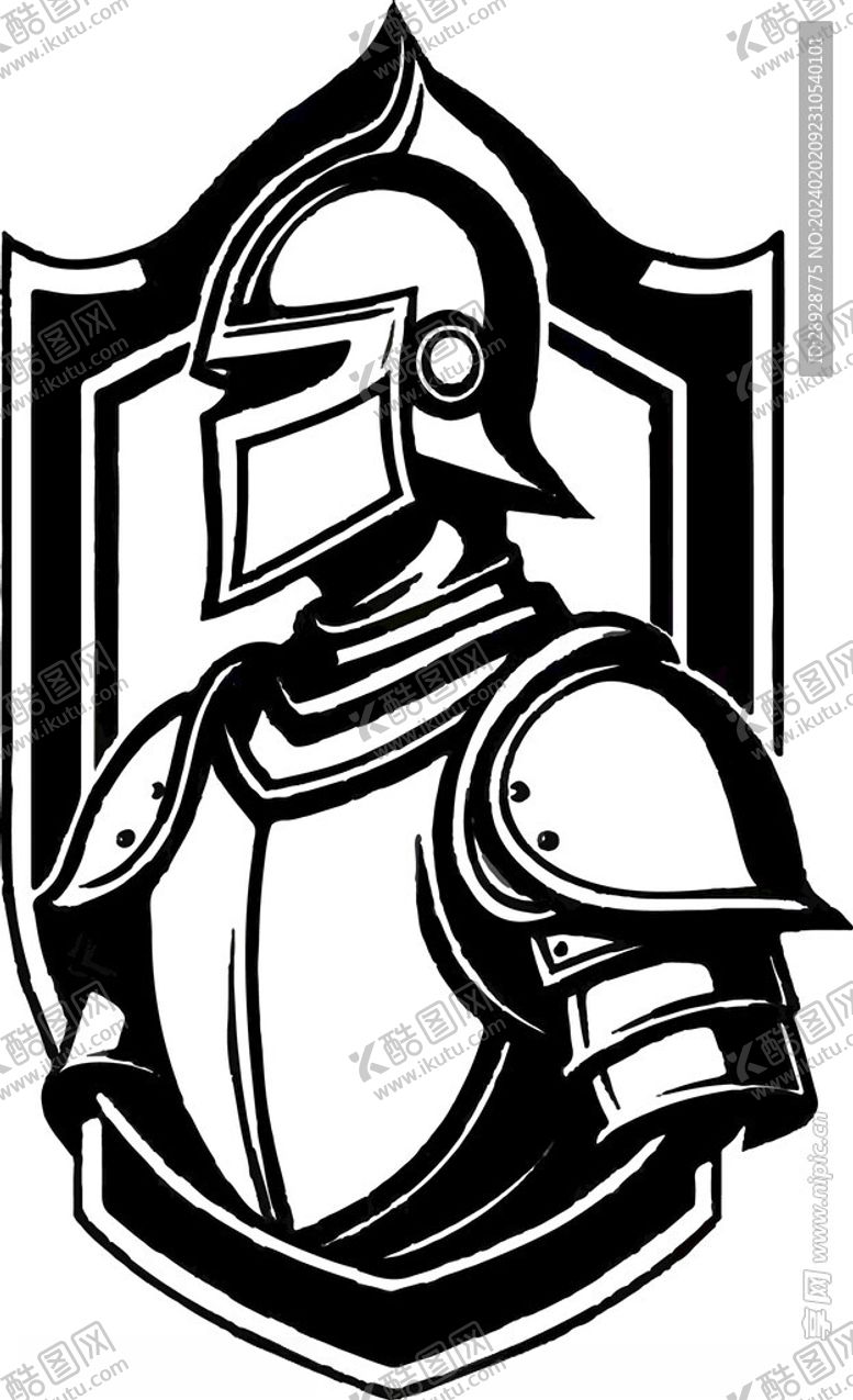 编号：73141812112020408184【酷图网】源文件下载-骑士logo