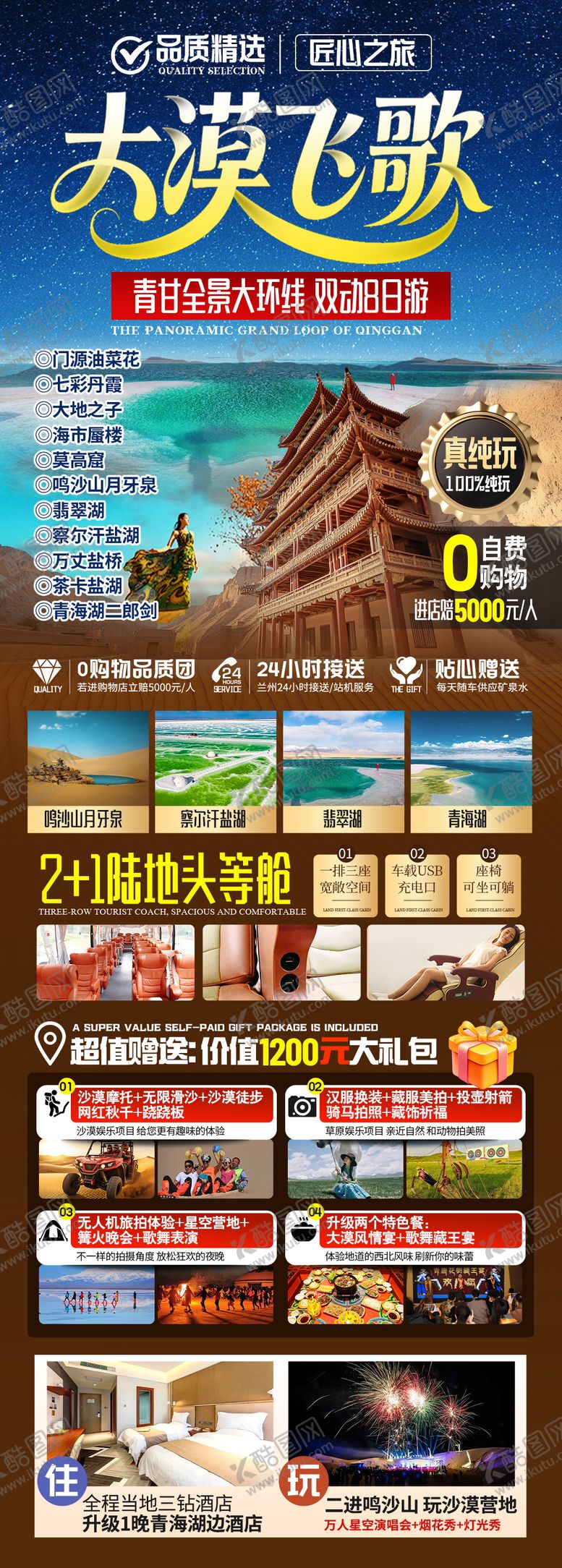 编号：51265010050407459308【酷图网】源文件下载-甘青旅游海报