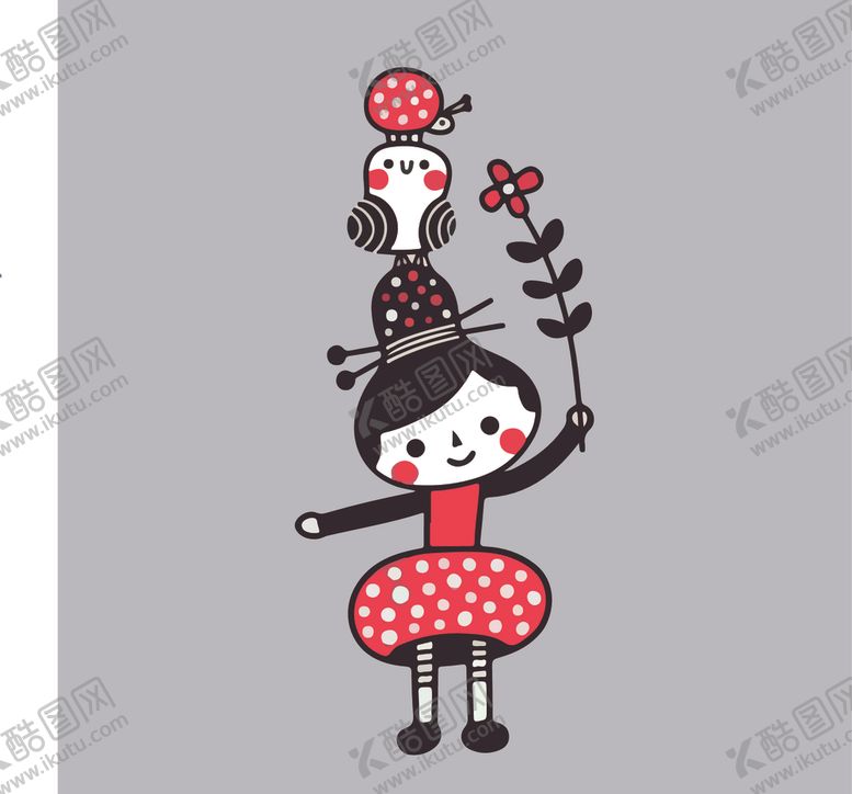 编号：88212511011440494452【酷图网】源文件下载-卡通印花