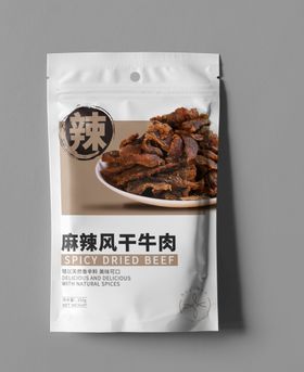 风干牛肉干包装