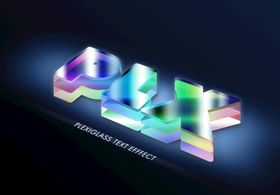 精品PS可编辑3D文字特效效果