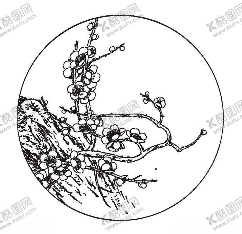 编号：97212710061204157100【酷图网】源文件下载-梅花