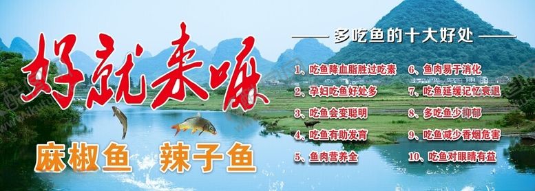 编号：97694104030003217553【酷图网】源文件下载-水库鱼的好处