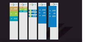 区域导视牌导视牌导向牌公