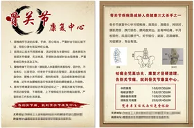 艾灸养生中心宣传页