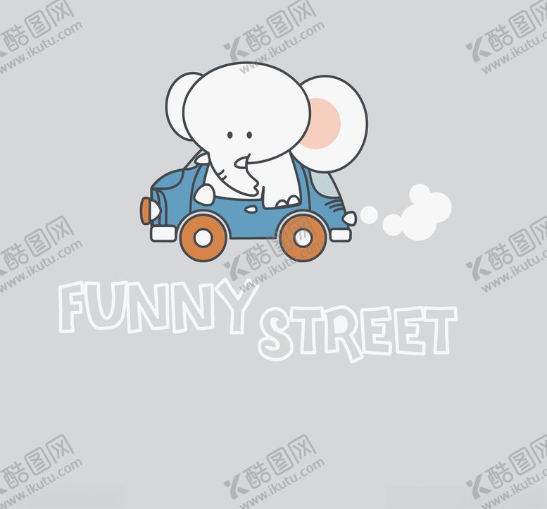 编号：35663510021113538938【酷图网】源文件下载-卡通小象