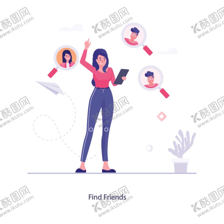编号：54642404171625045230【酷图网】源文件下载-商务插画