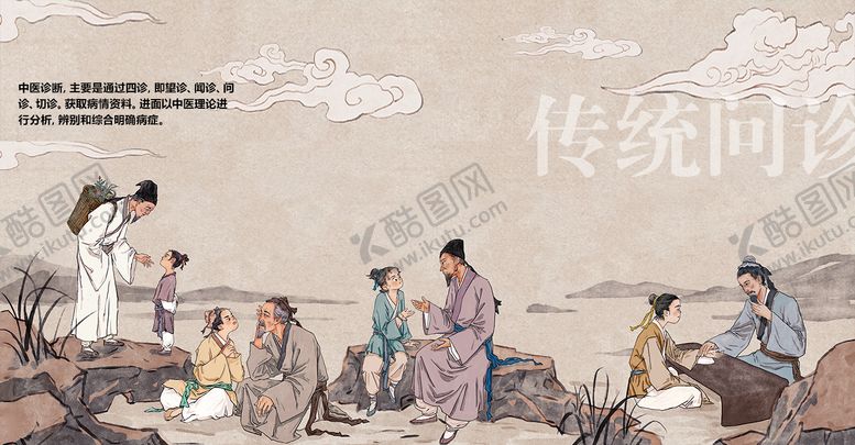 编号：22381001041024231908【酷图网】源文件下载-中医四诊