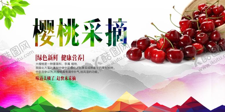 编号：61396909200522016894【酷图网】源文件下载-樱桃海报